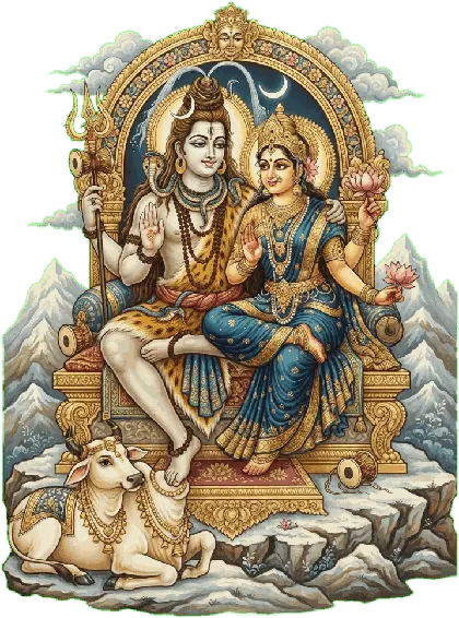 Shiva & Parvati